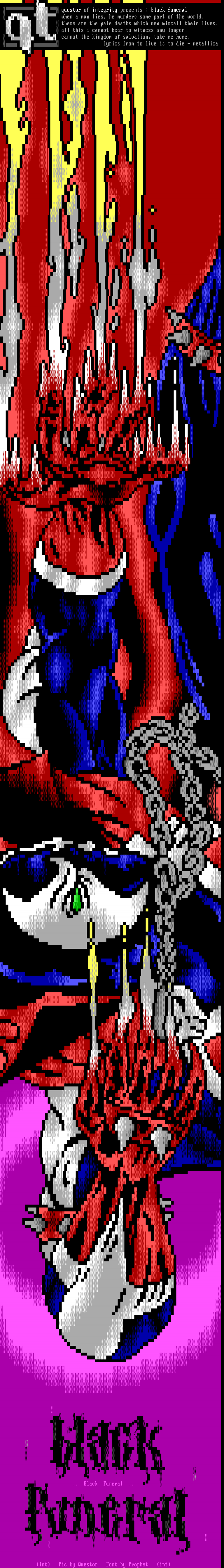 Black Funeral by Questor