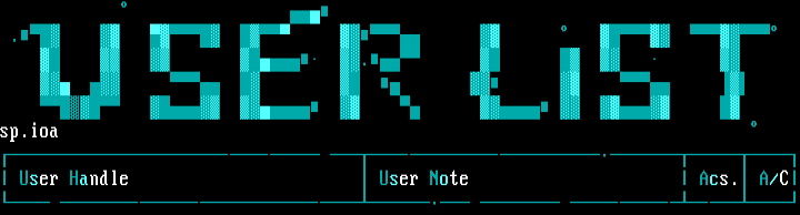 User List Header by Sportz
