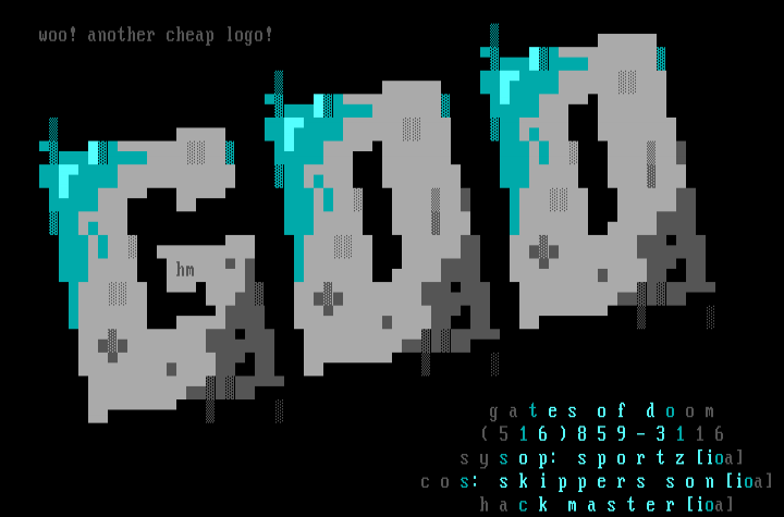 Gates Of Doom Logo by Hack Mster