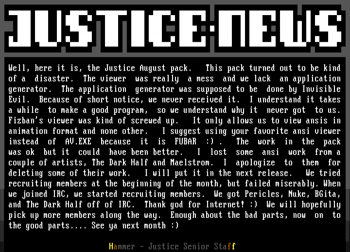 Justice News by Hammer