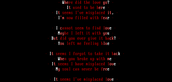 Misplaced Love Literary by Sceo