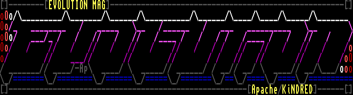Evolution Mag Ascii Logo by Apache