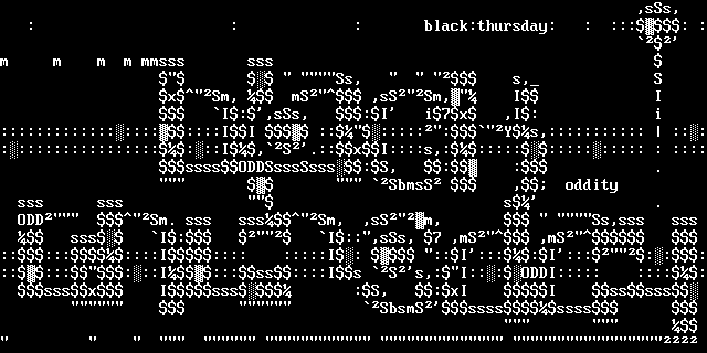 O7.2O.96 Black Thursday by oddity