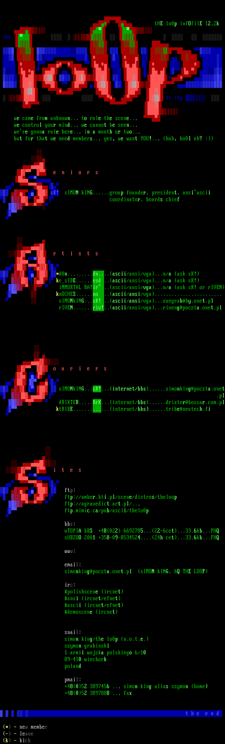 infofile thelo0p by tHElo0p sTUFF