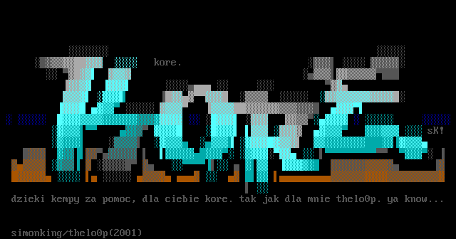 kORE.2001 by sIMONkING