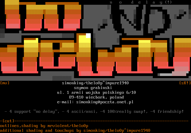 no delay screen by mrviolent^simonking