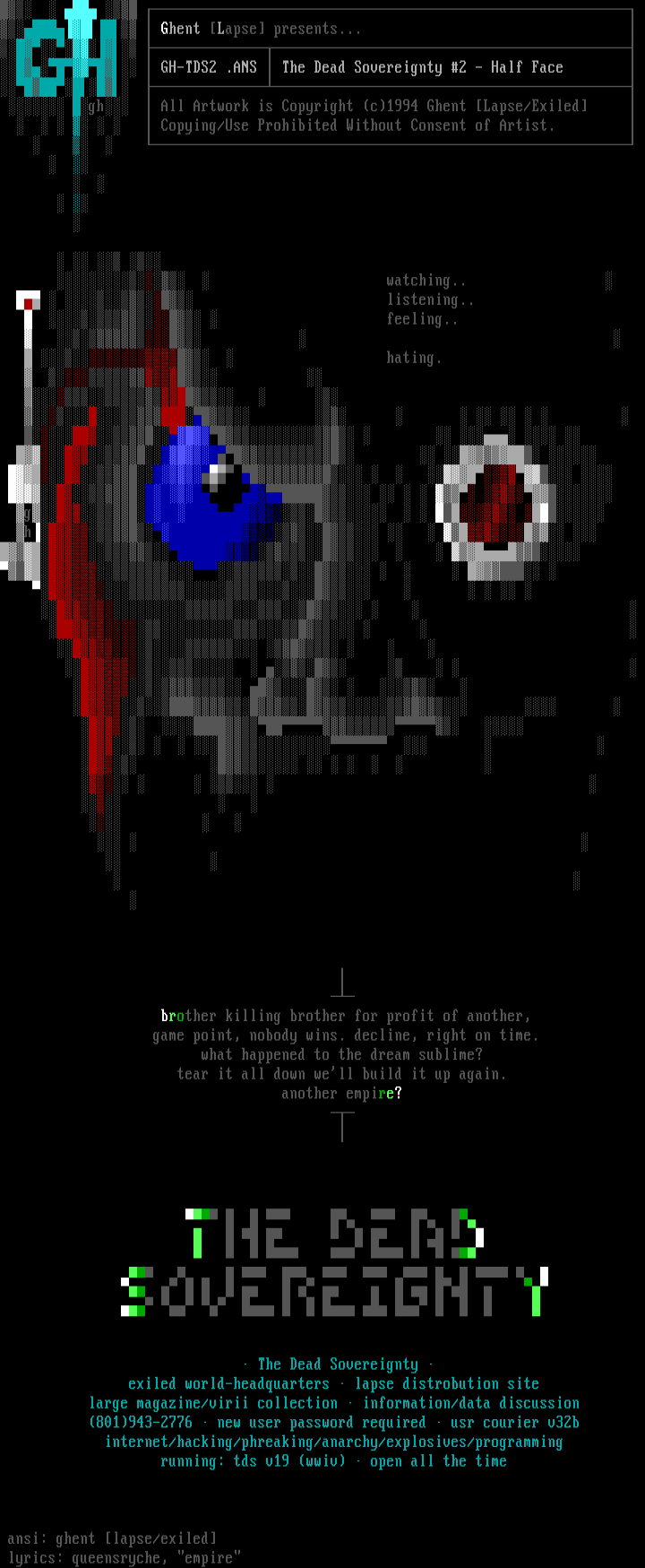 The Dead Sovereignty by Ghent