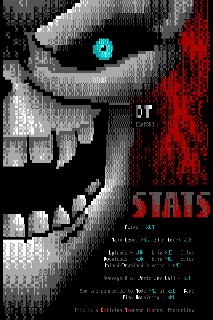 Renegade Stat Screen by Delirium Tremens