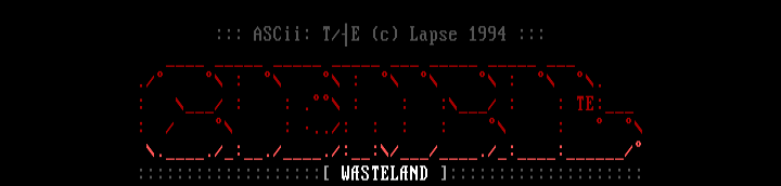 Chemical Wasteland by Tae