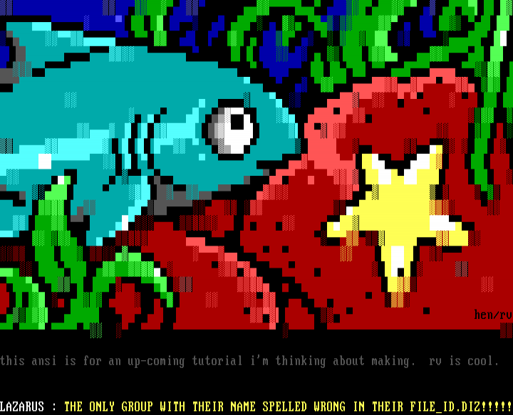 fishie wishie by rv & hen