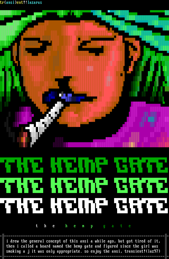 the hemp gate by transient