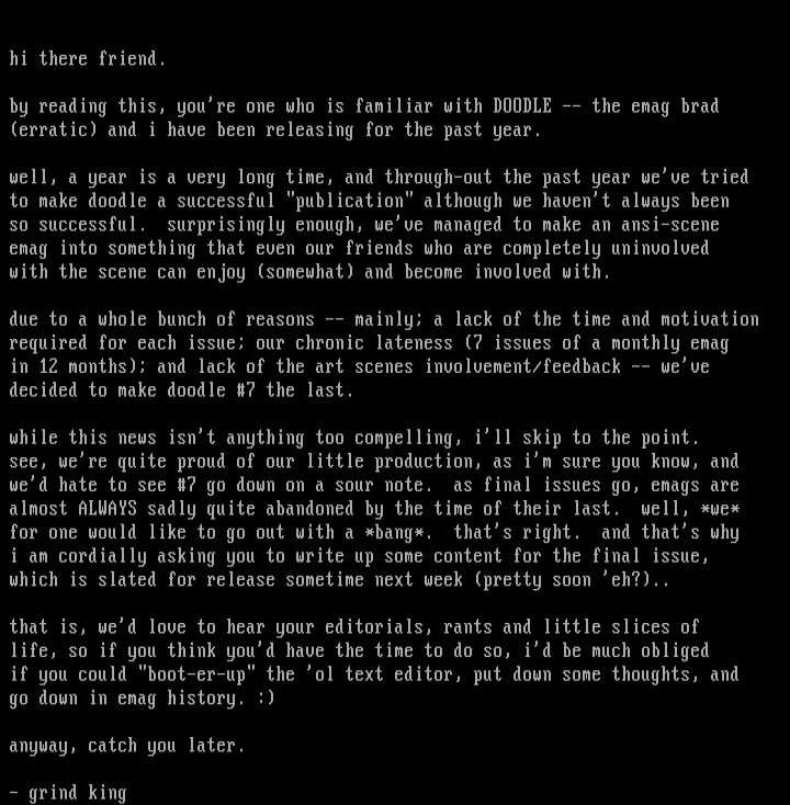 READ THIS IF YOU LIKE DOODLE!$!!!@ by grind king