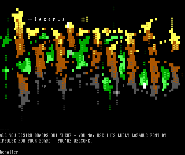 distro board ansi by impulse