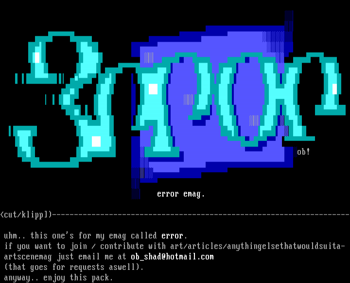 Error Emag by oddball