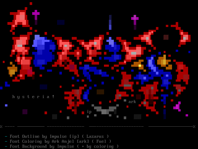 Hysteria Font by ip + ark