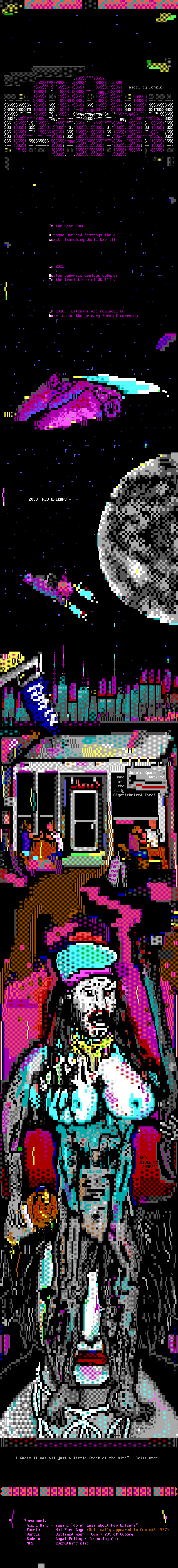 Neo-Orleans 2038 by Mel Farr Suppastar