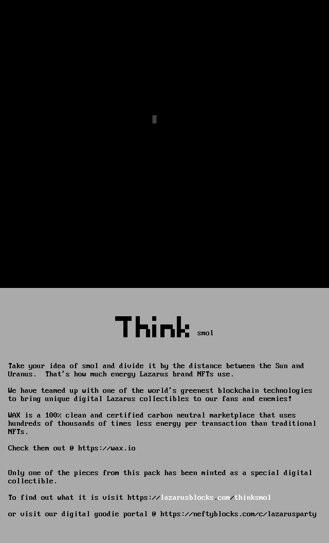 think smol by linguini