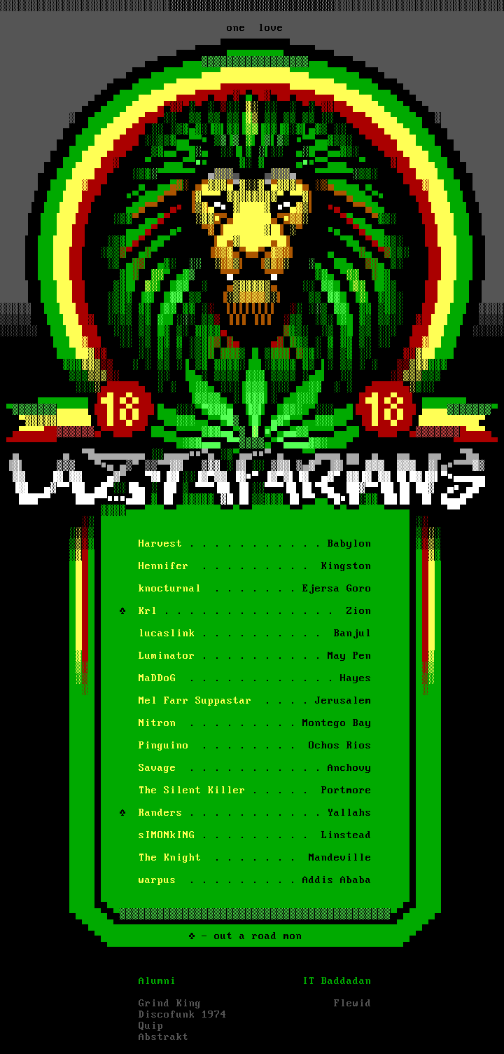LAZ18 LAZTAFARIANS by warpus