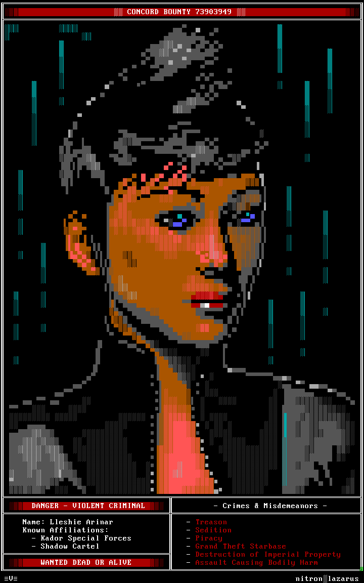 Lleshie Arinar Portrait by nitron
