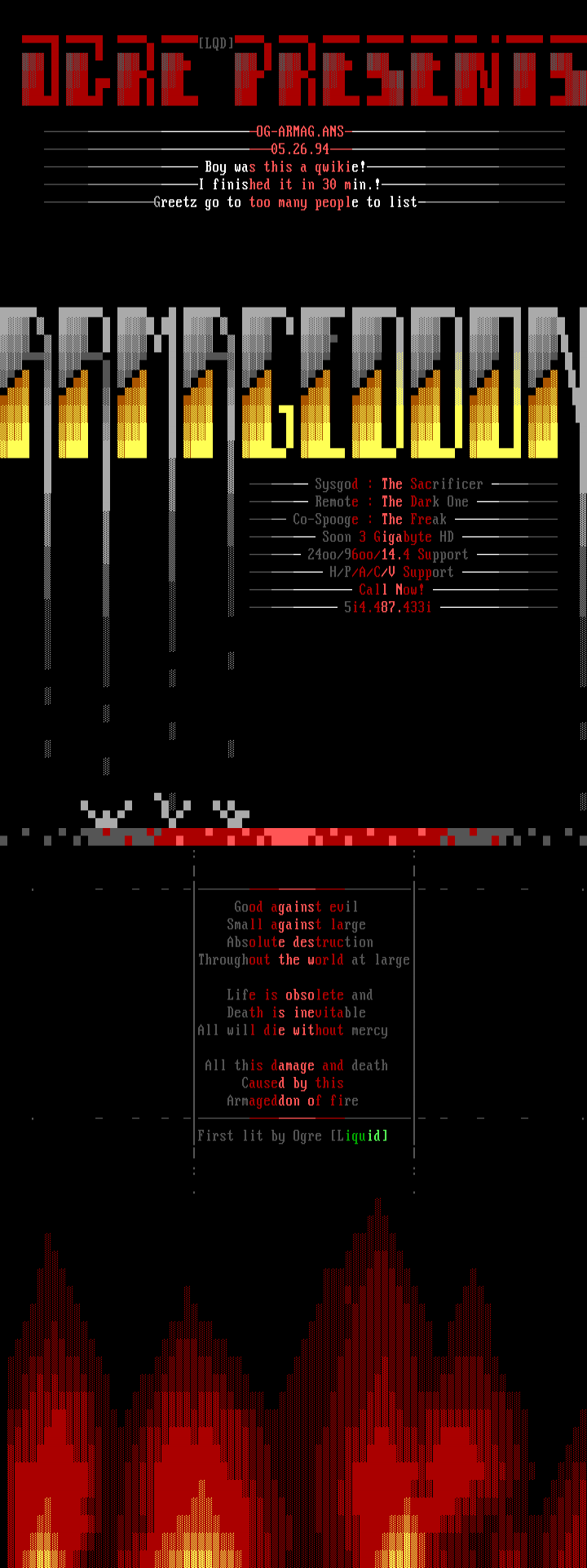 Armageddon by Ogre