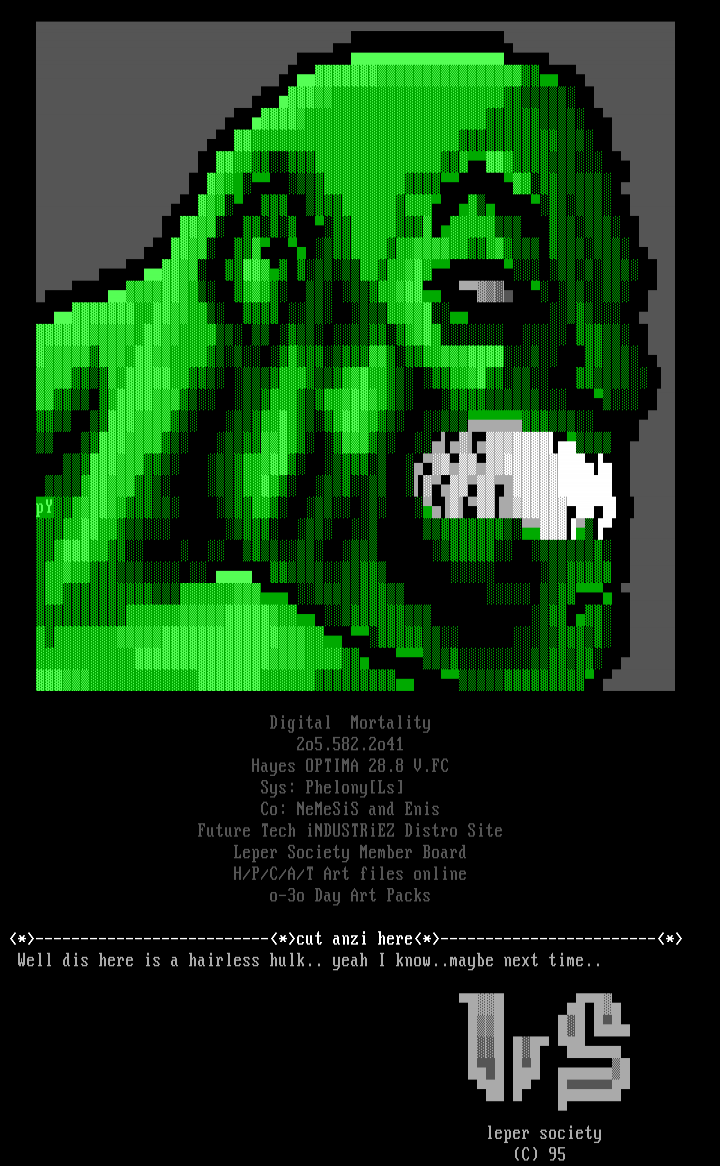 digital mortality ansi by phelony