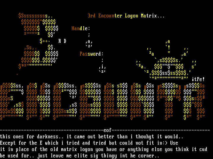 third encounter by the platinum eagle