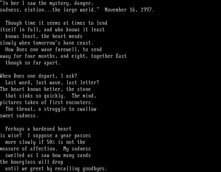 (29-04-98) Farewell to Sachie by Lord High Fixer