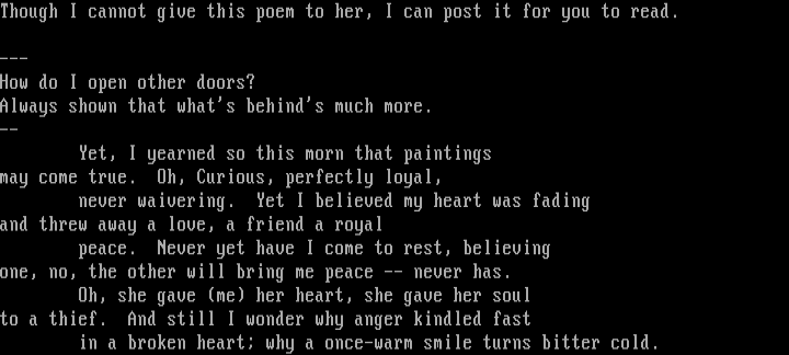 Dear Curious by Lord High Fixer
