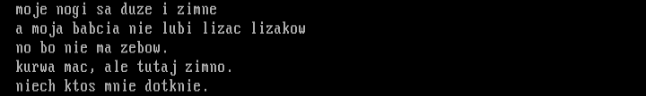 moje nogi by warpus