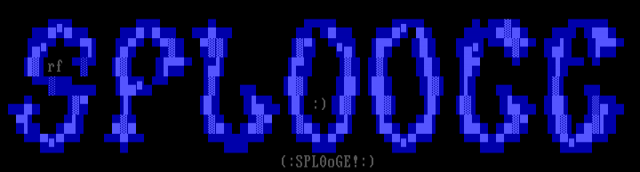 Splooge Font by Reflexion