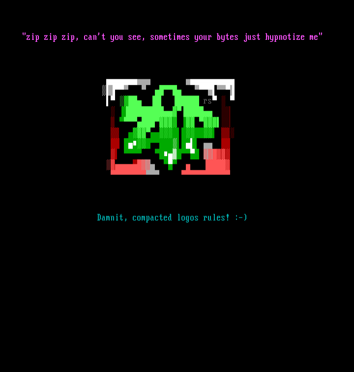 zip it up by rorshack