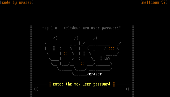md nup! by eraser