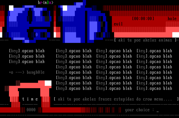 evil hole menu by beer prophet
