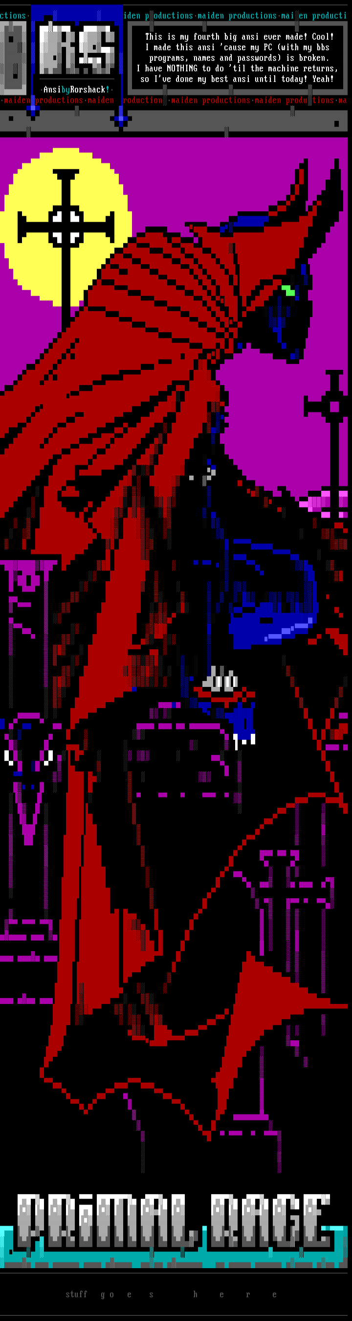 Primal Rage by Rorshack