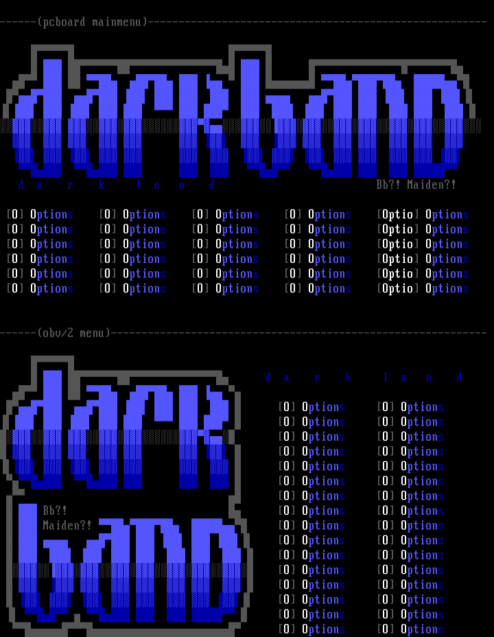 Dark Land (menu) by Bugs Bunny?! :)