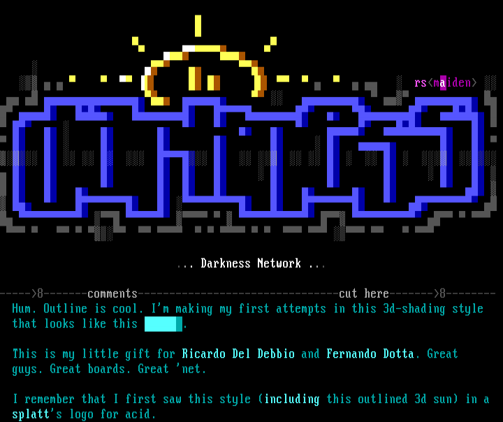 darkness network by rorshack