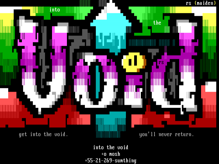 into the v0id by rorshack