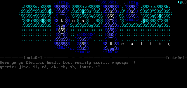 Lost reality ascii by Pyhrrus