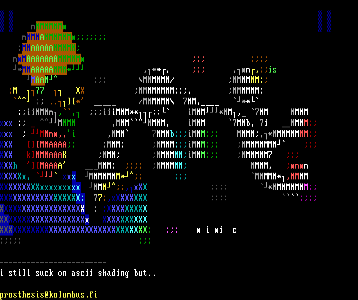 mimic by prosthesis