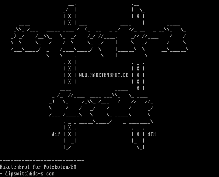Raketenbrot by Dipswitch