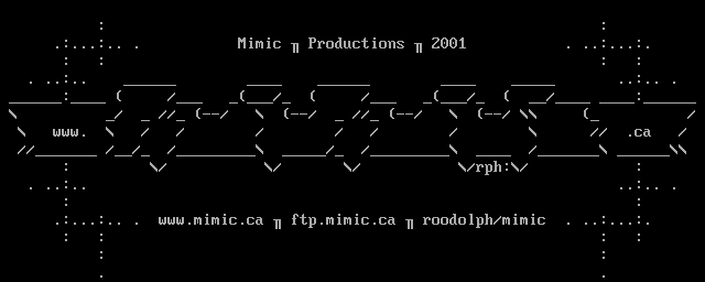 mimic by roodolph