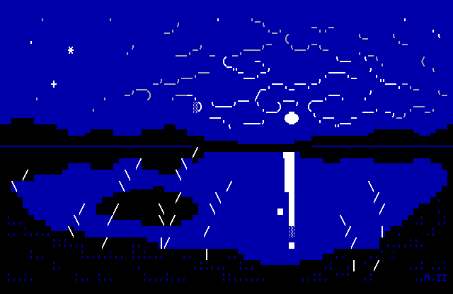 Moonlit lake by mozz