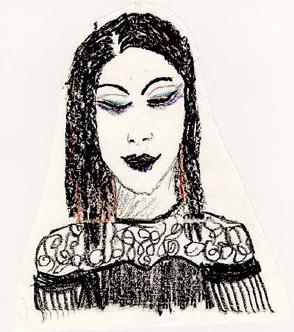 Goth Girl by Zinnia Kray
