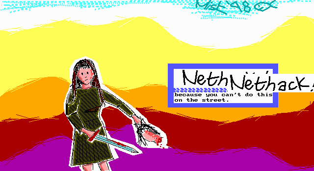NetHack promo by Happyfish (demigod)