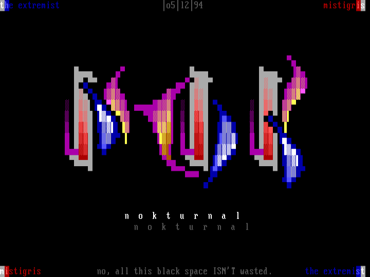 Nokturnal logo by The Extremist