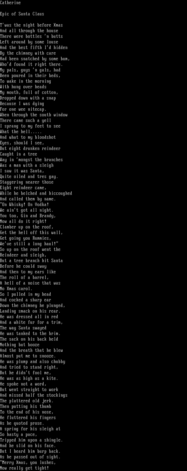 The Epic of Santa Claus by Catherine