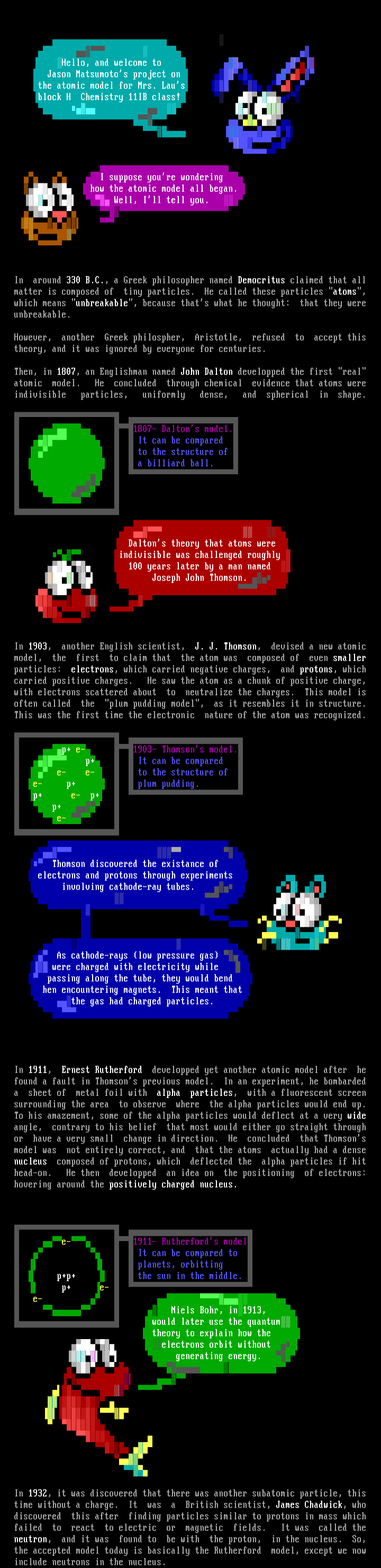 The Atomic Model (grade: 32/40) by Nitnatsnoc