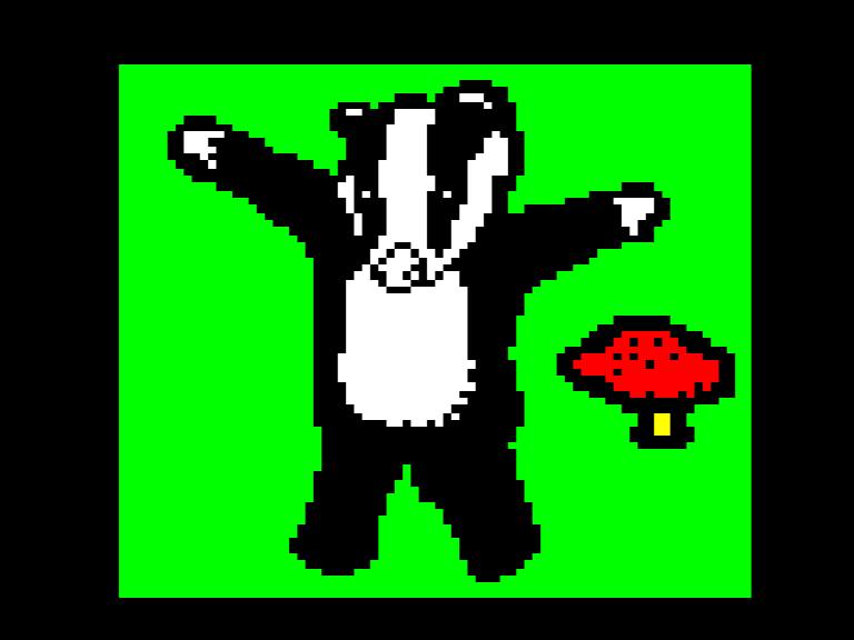 Badger Badger Badger by Alistair Cree