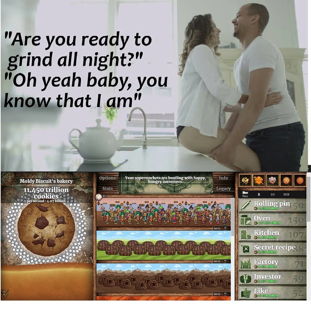 Are you ready to grind all night? by Glowing Fish
