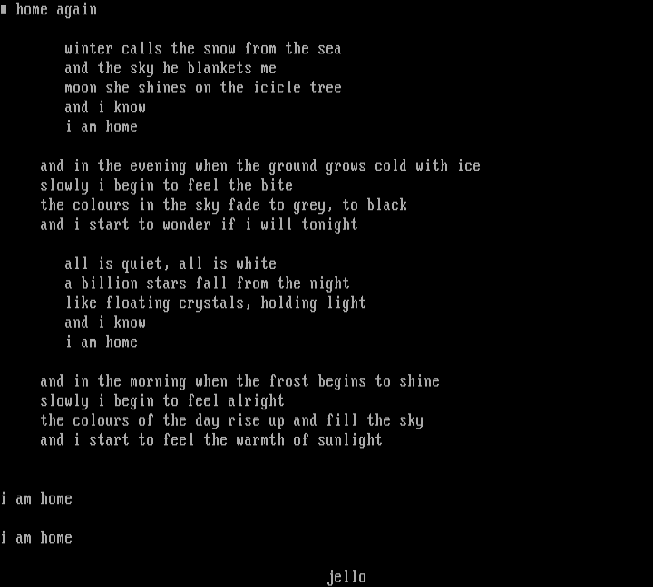 Home Again by Jello